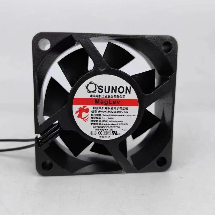 SUNON MA2062-HVL .GN 6025 AC220V/240V 6cm large airflow cooling fan|197761081380