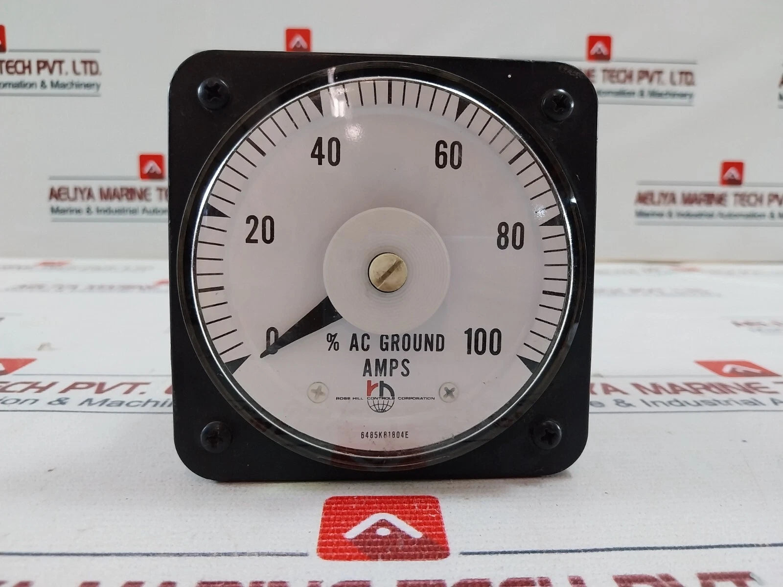 General Electric DB40 DC Ammeter Precise Industrial Current Measurement Device
