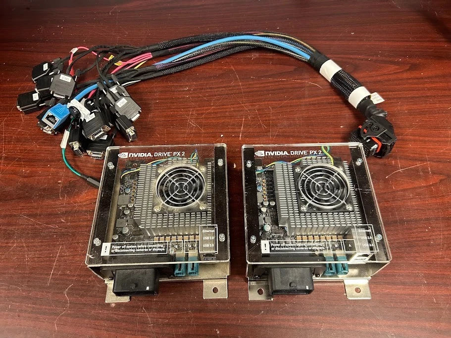 Lot of 2) Nvidia DRIVE PX 2 AI Computing Platform w/ Cables #95|336279367816