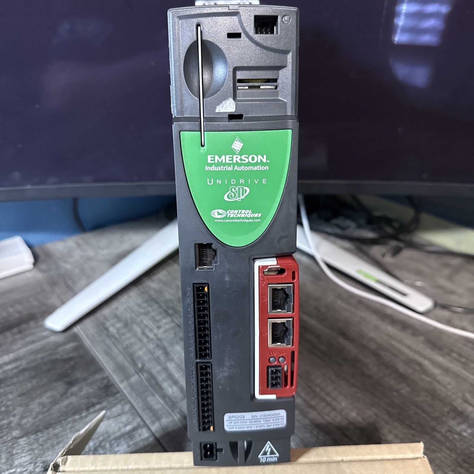 Emerson Unidrive SP Series AC Drive SP0203 3PH|389203710036