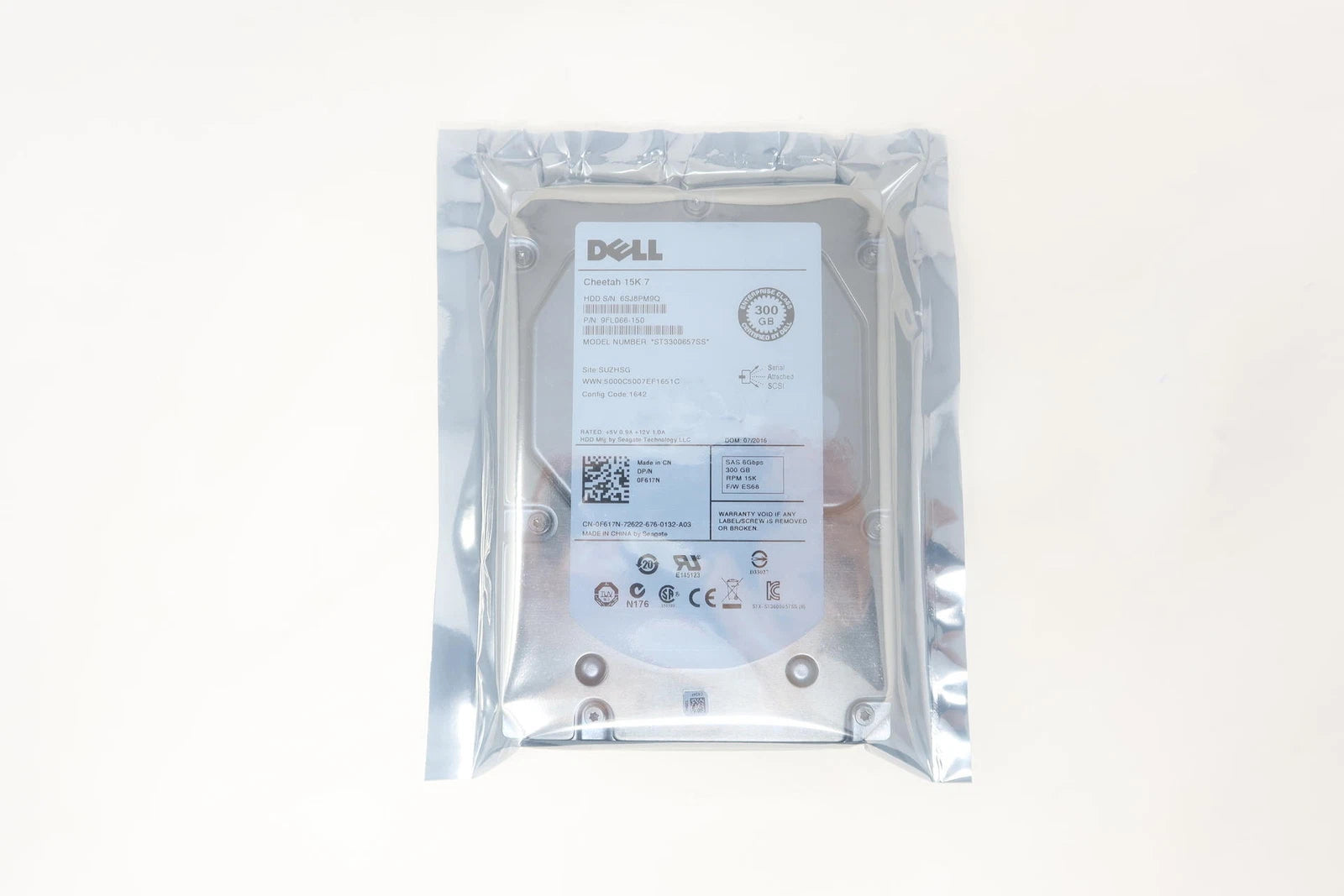 9FL066-150 ST3300657SS Seagate CHEETAH 300GB 15KRPM 6Gbps 3.5"SAS HDD Hard Drive|266030089957