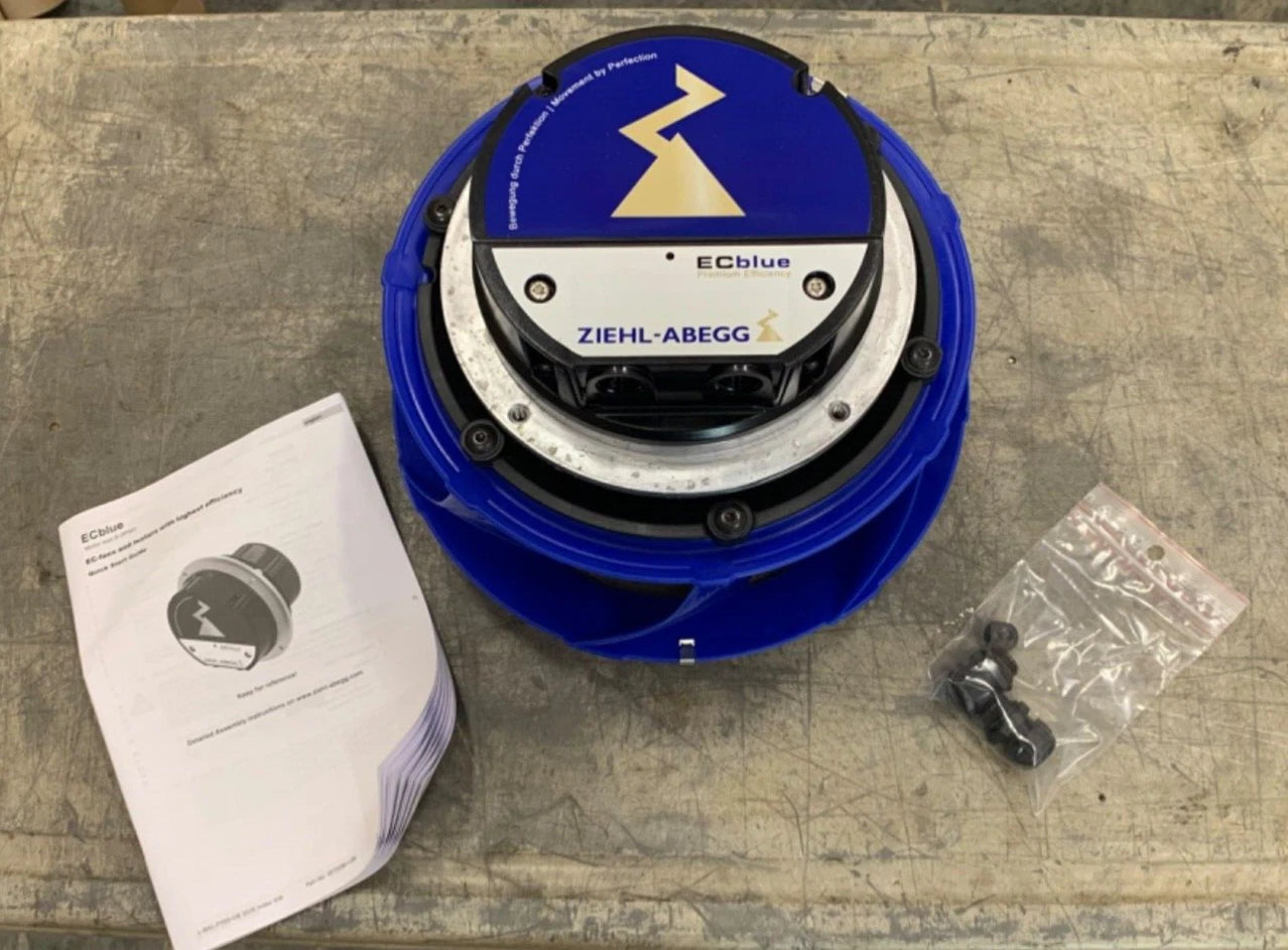 Ziehl-Abegg RH25-6IK.BA.VR ECBlue 120VAC  Centrifugal Fan|176546078712