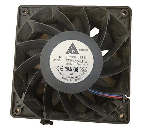 DELTA FFB1224EHE DC 24V 1.5A Industrial Inverter Cooling Fan 120x120x38mm