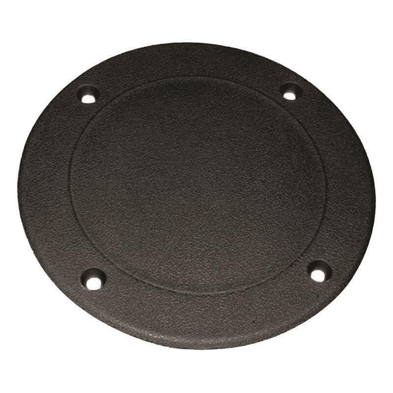 TH Marine SDP-1-DP T-H Marine Screw Down Deck Plate 5-5/8" OD, Black