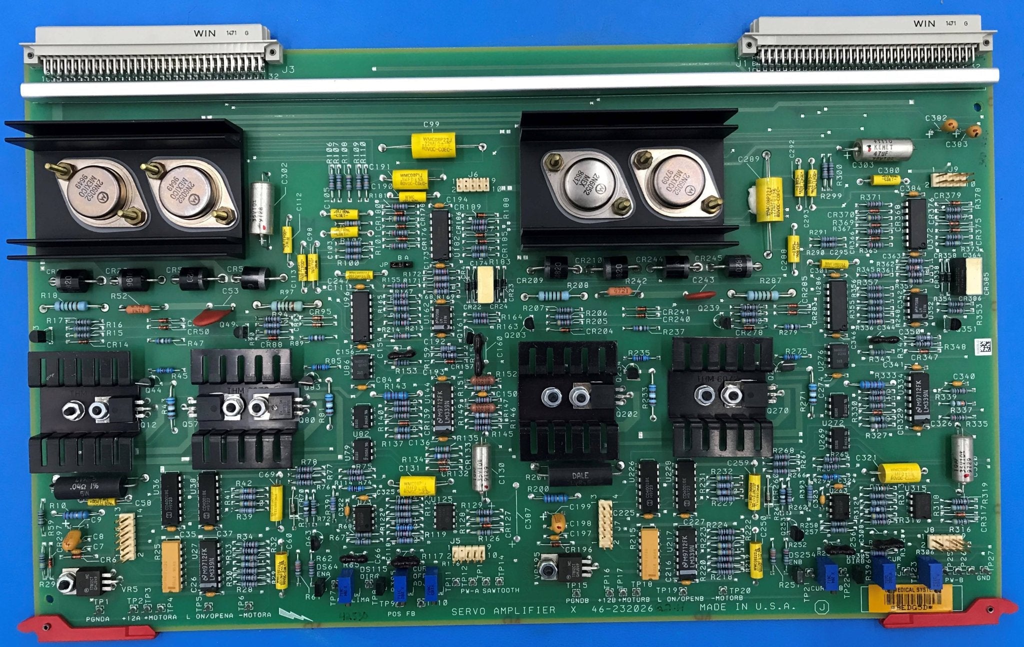 Servo Amplifier Board (46-232026 G2-H GE Advantx