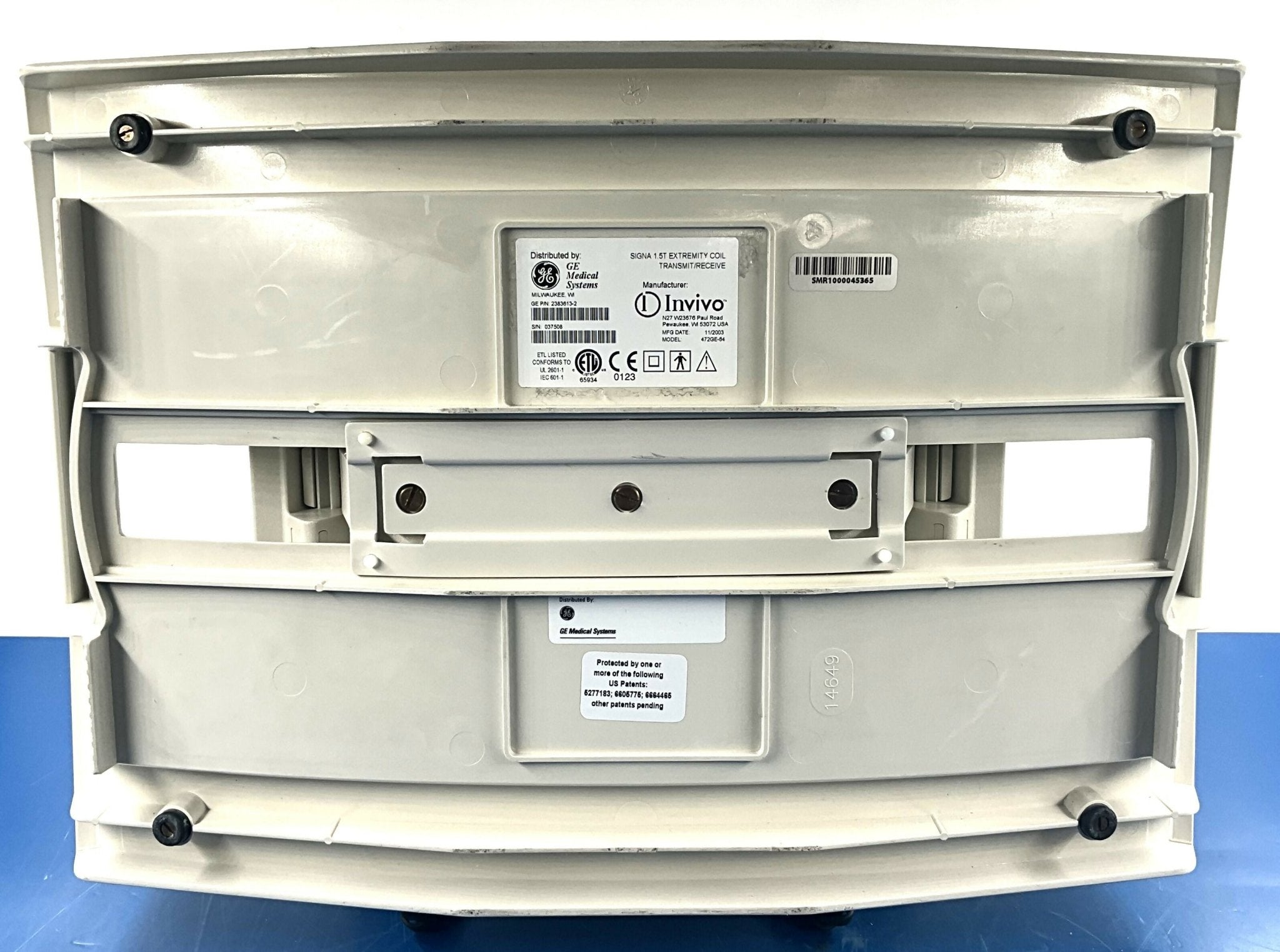 SIGNA 1.5T EXTREMITY COIL TRANS/RECVR QUADKNEE (2383613-2/14661 GE