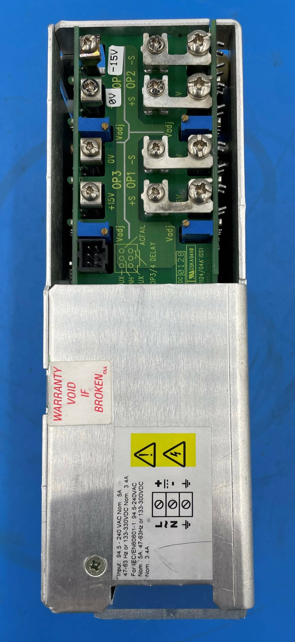 Sirius CSM200 Power Supply Lambda (4677134/J77001 Siemens