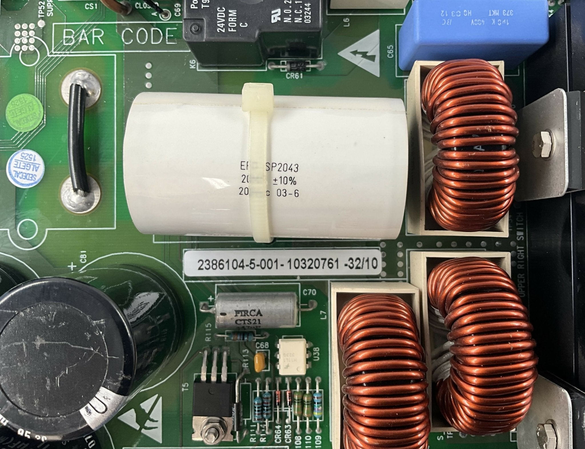 SMART AMPLIFIER BOARD (2386104-5/REV 001 GE