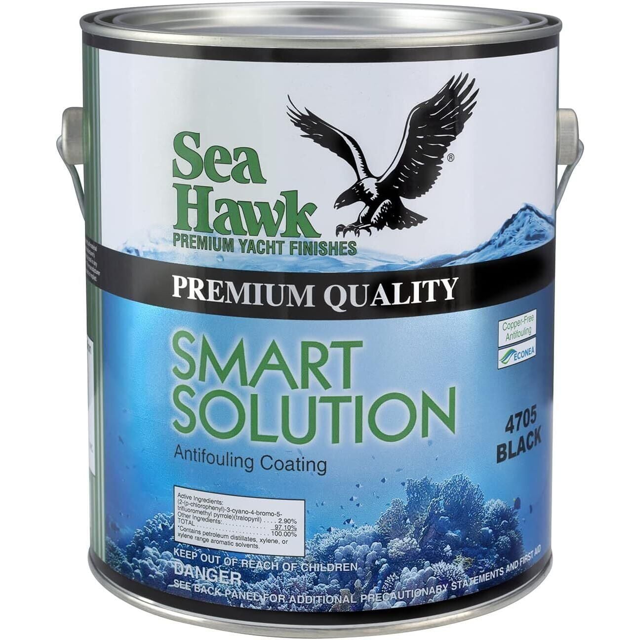 Seahawk Paint 4705/QT Smart Solution, Black Qt