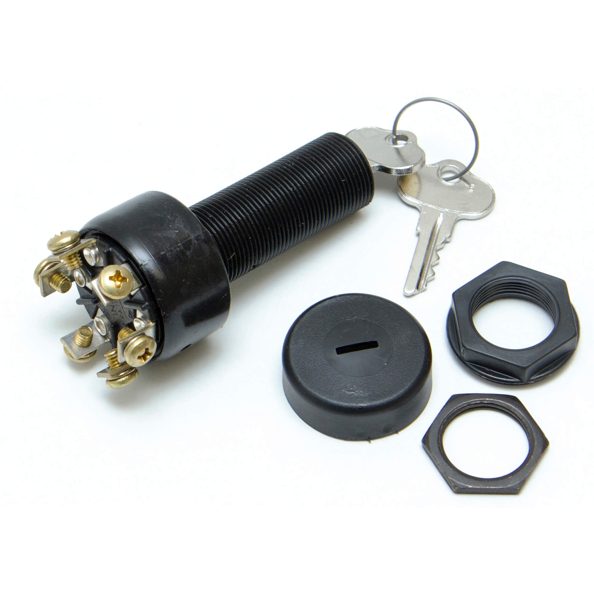 Sierra MP39090 Magneto 3 Position 1 1/8" Polyester 6 Screw Terminal 12V 15 Amp, Ignition Starter Switch