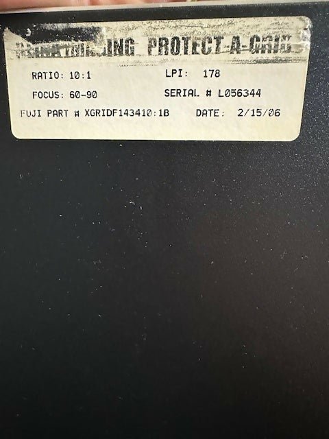 Spark Scoli X-Ray Stand w/Fujifilm Cassette (Pre-Owned