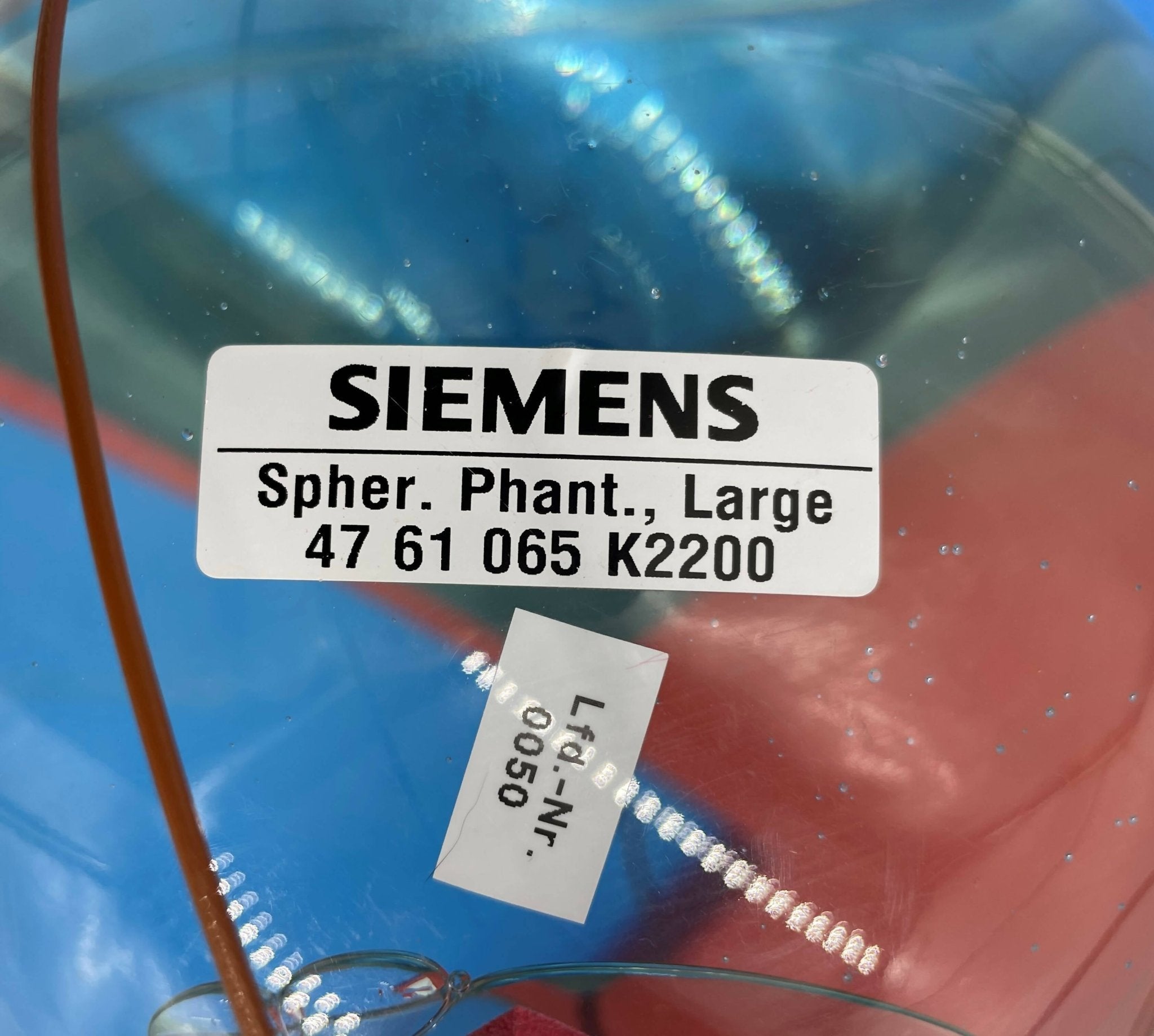 Spher. Phantom., LARGE w/ Holder (4761065/3145435 SIEMENS