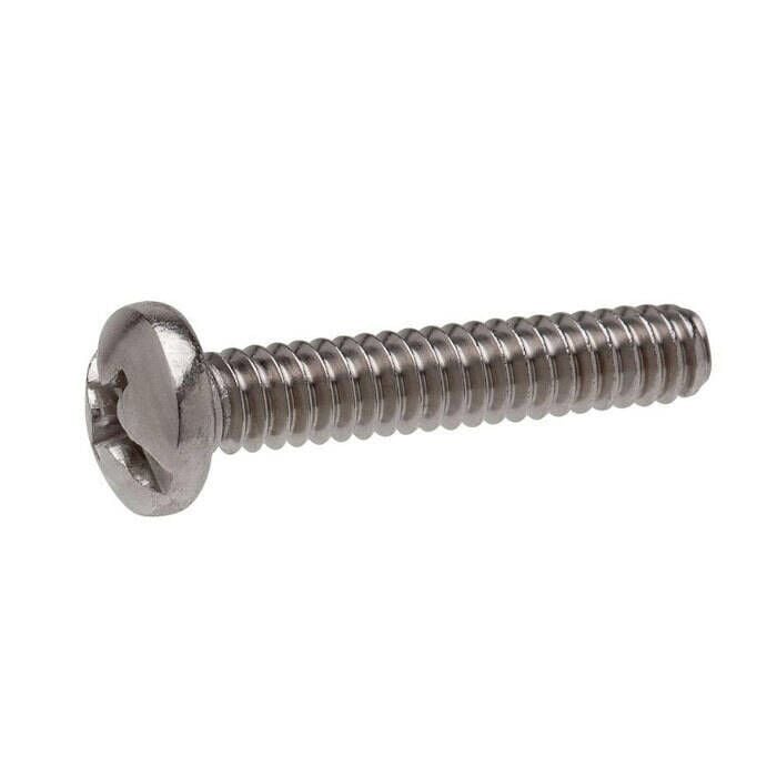 Seachoice MP3355SC Stainless Steel Phillips Machine Screw Pan Head