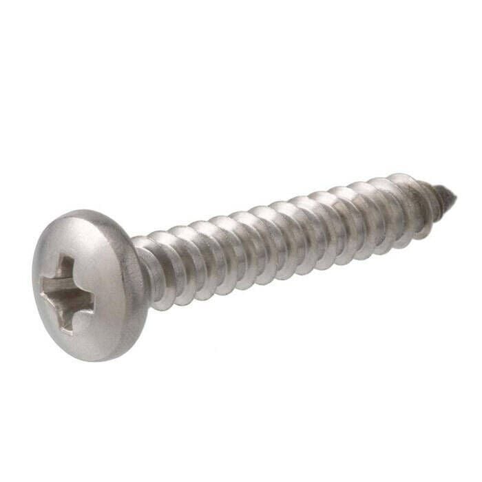 Seachoice 59568 Stainless Steel Phillips Tapping Screw - Pan Head