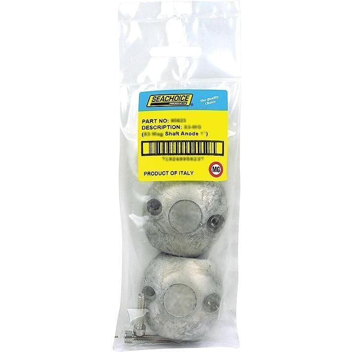 Seachoice 95627 Streamlined Shaft Anode w/Allen Screw, Magnesium, Model X5, Size 1-1/4"