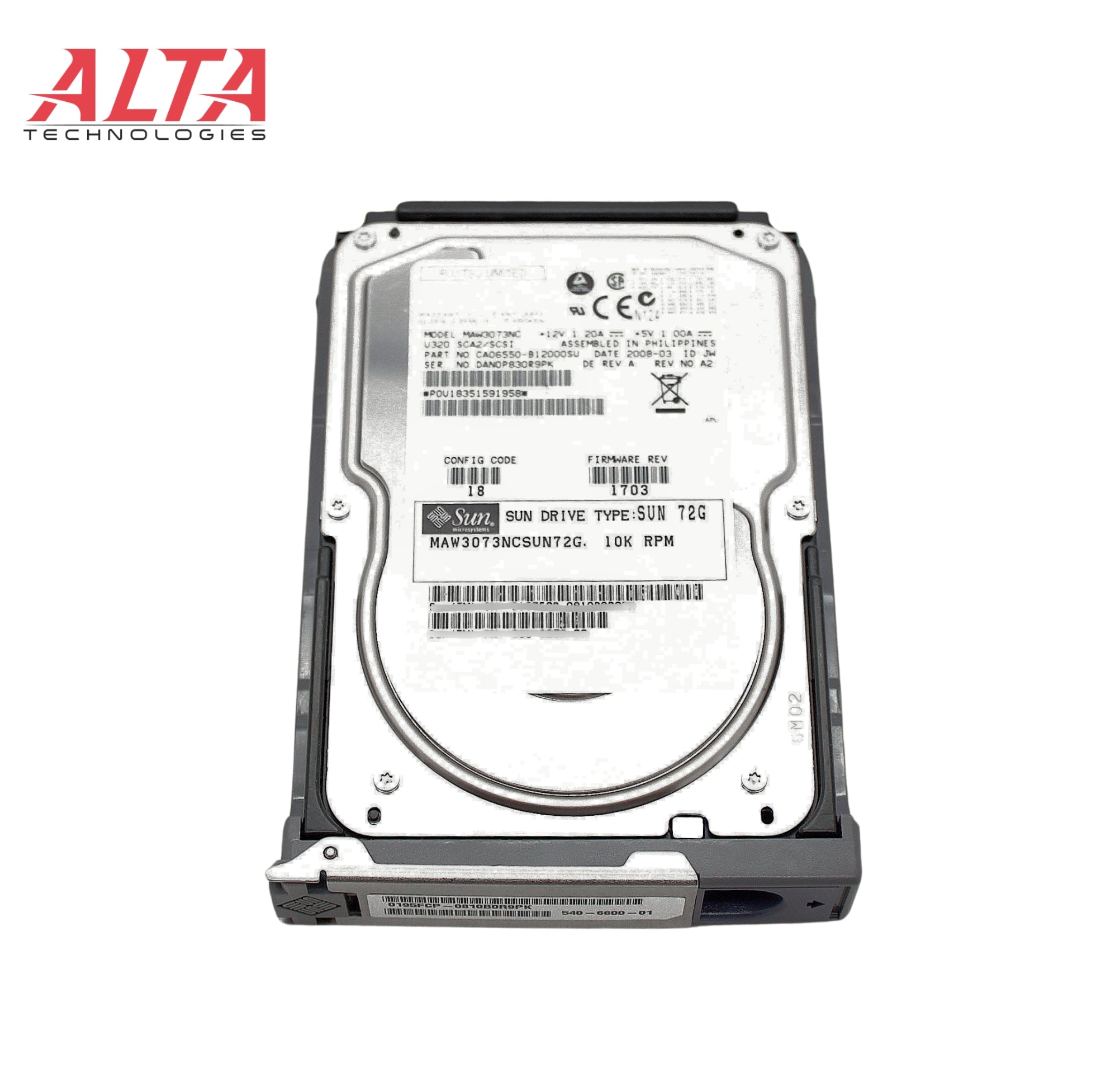 Sun Microsystems 390-0108 73.4GB 10K U320