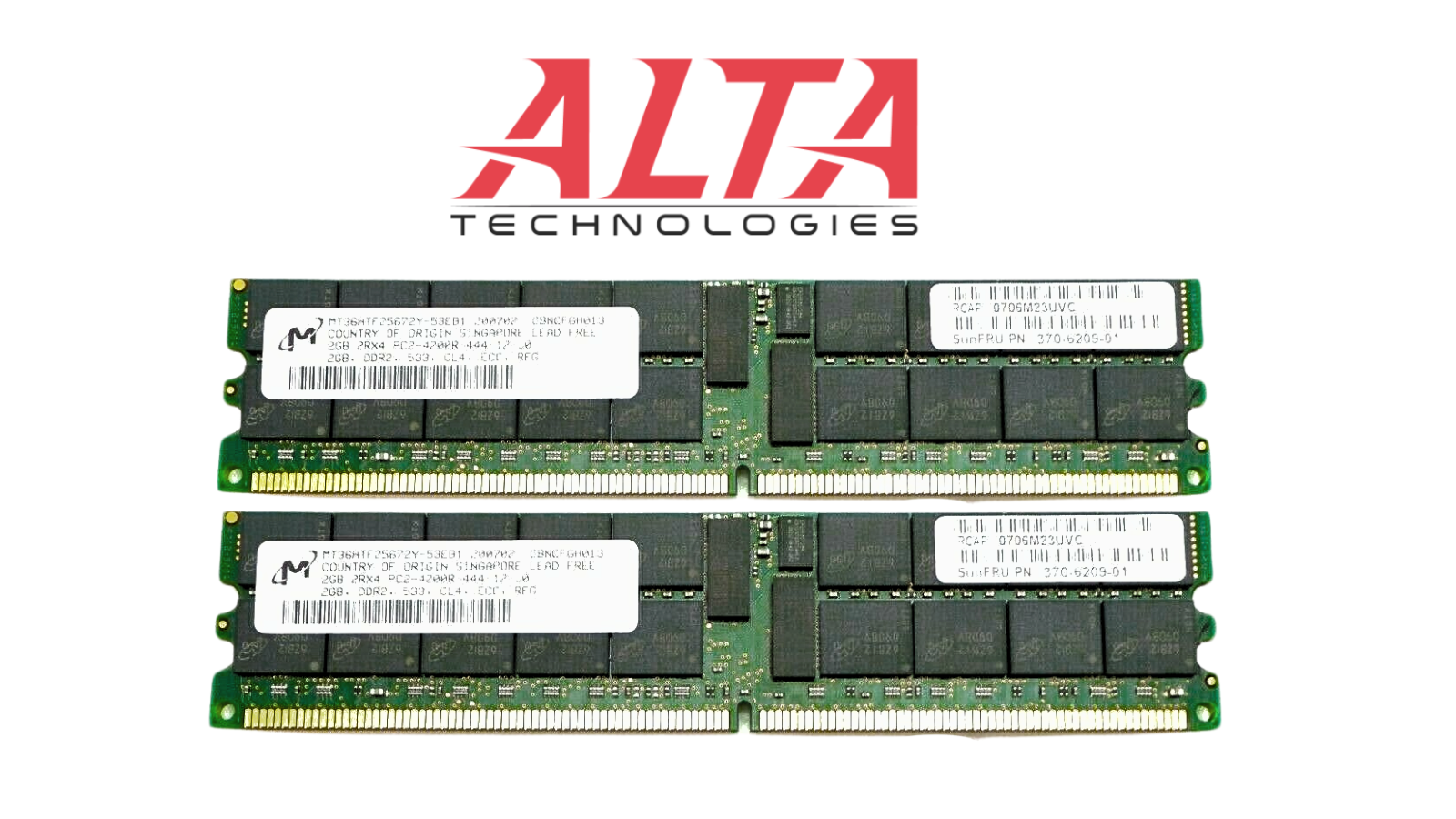 Sun Microsystems X7802A 4GB (2x2GB) PC2-4200R DDR2-533