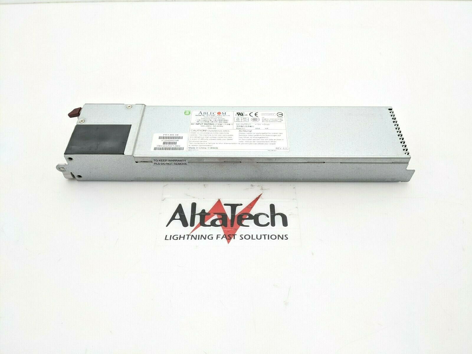 SuperMicro PWS-801-1R 800 W Hot Swap Power Supply