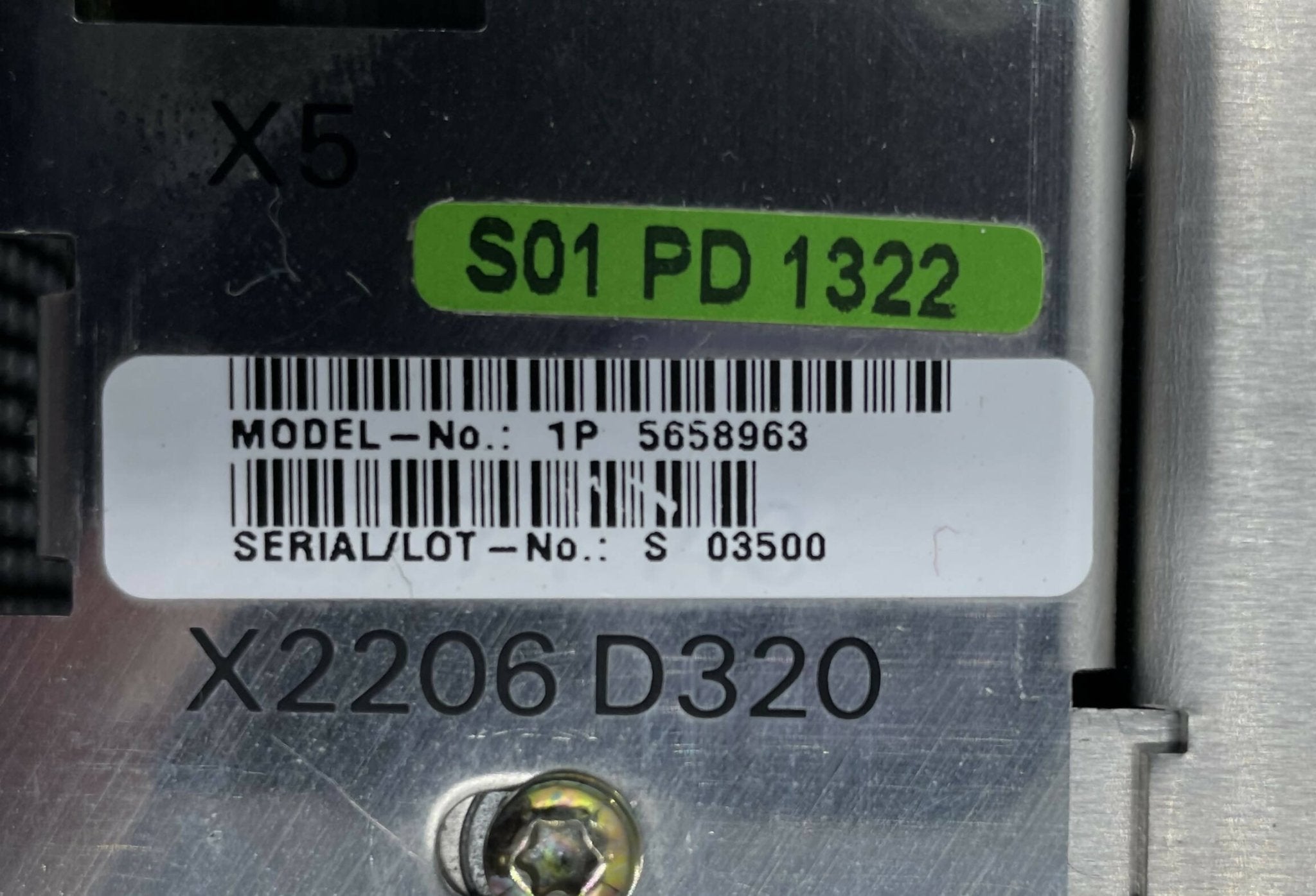 SX CONTROL UNIT (05895292/5895292G2179 SIEMENS
