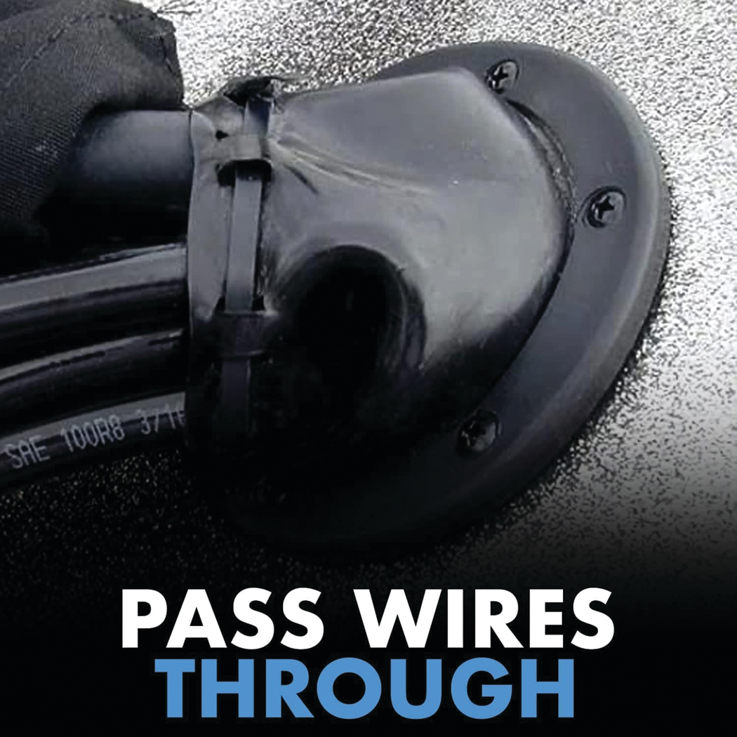 TH Marine CB-2-DP 2" Cable Boot Black Bulk