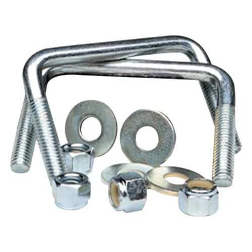 Tie Down Engineering 86209 Zinc Plated Square U-Bolt Kit