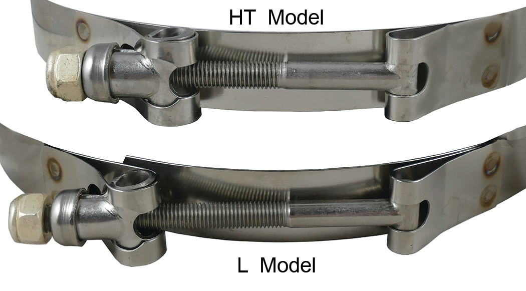 Trident Marine 720-2340 Trident SS T-Bolt Hose Clamps, 2-5/8" to 2-3/4"