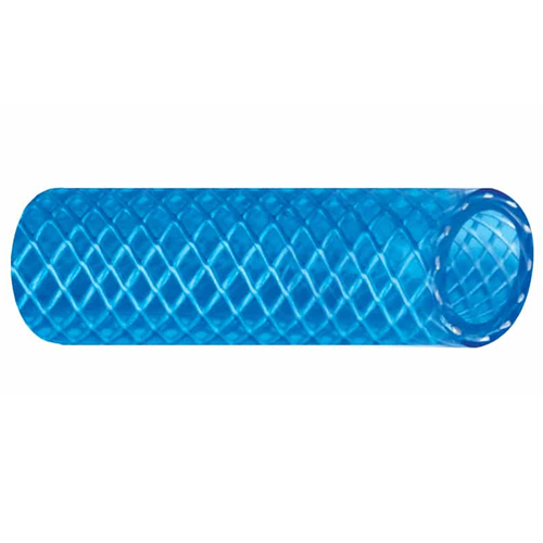 Trident Marine 165-0386 PVC Blue Transparent Cover 3/8" x 50'