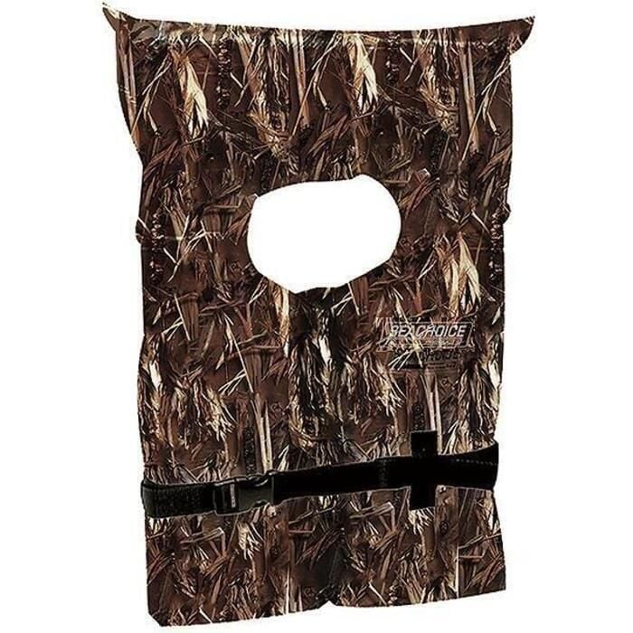 Seachoice EPE1110AK1AUC-86030 Type II Life Vest Adult, Camoflauge