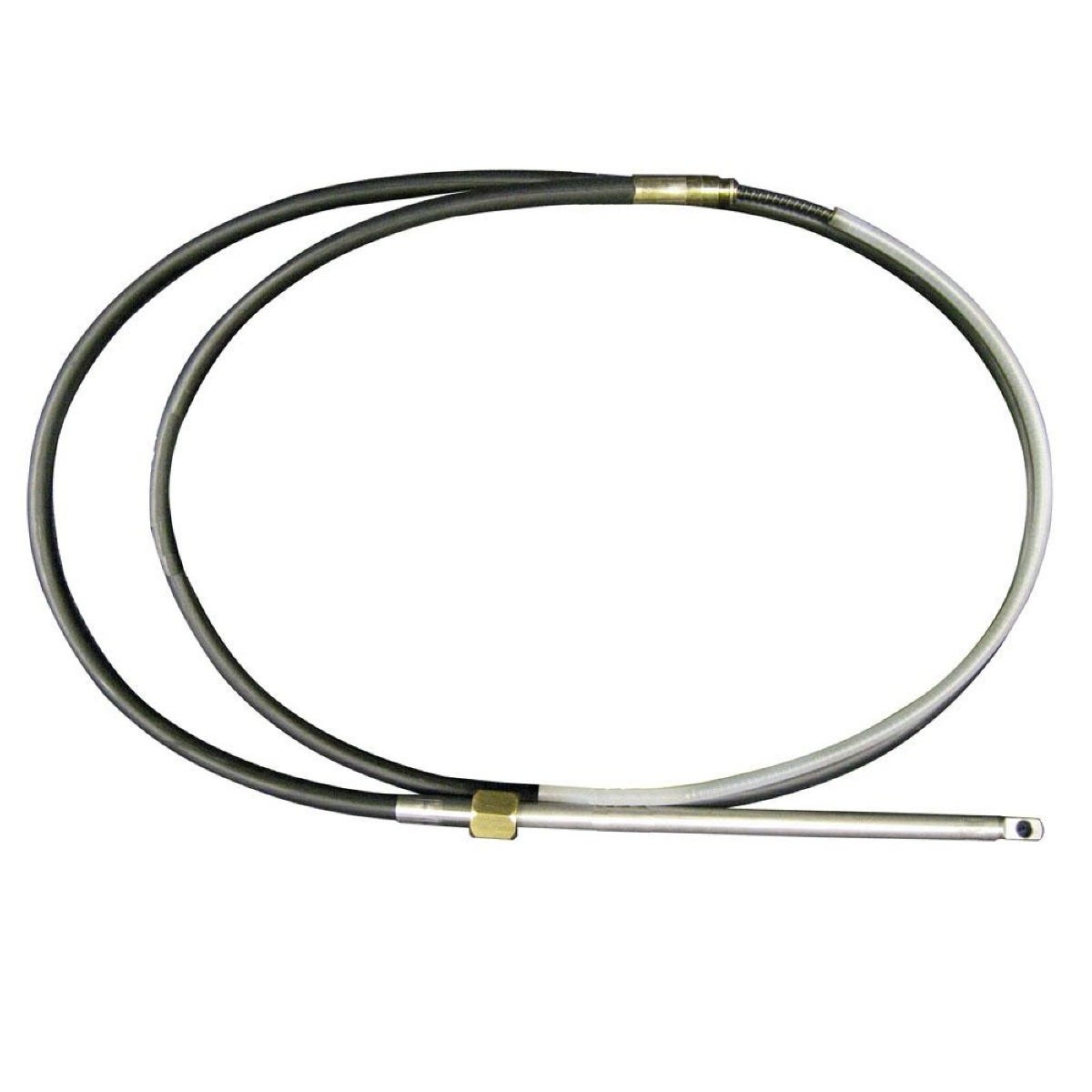 Uflex M66X15 Rotary Steering Cable, Universal QC (Replaces Uflex, Morse 290, Teleflex SSC62), 15'