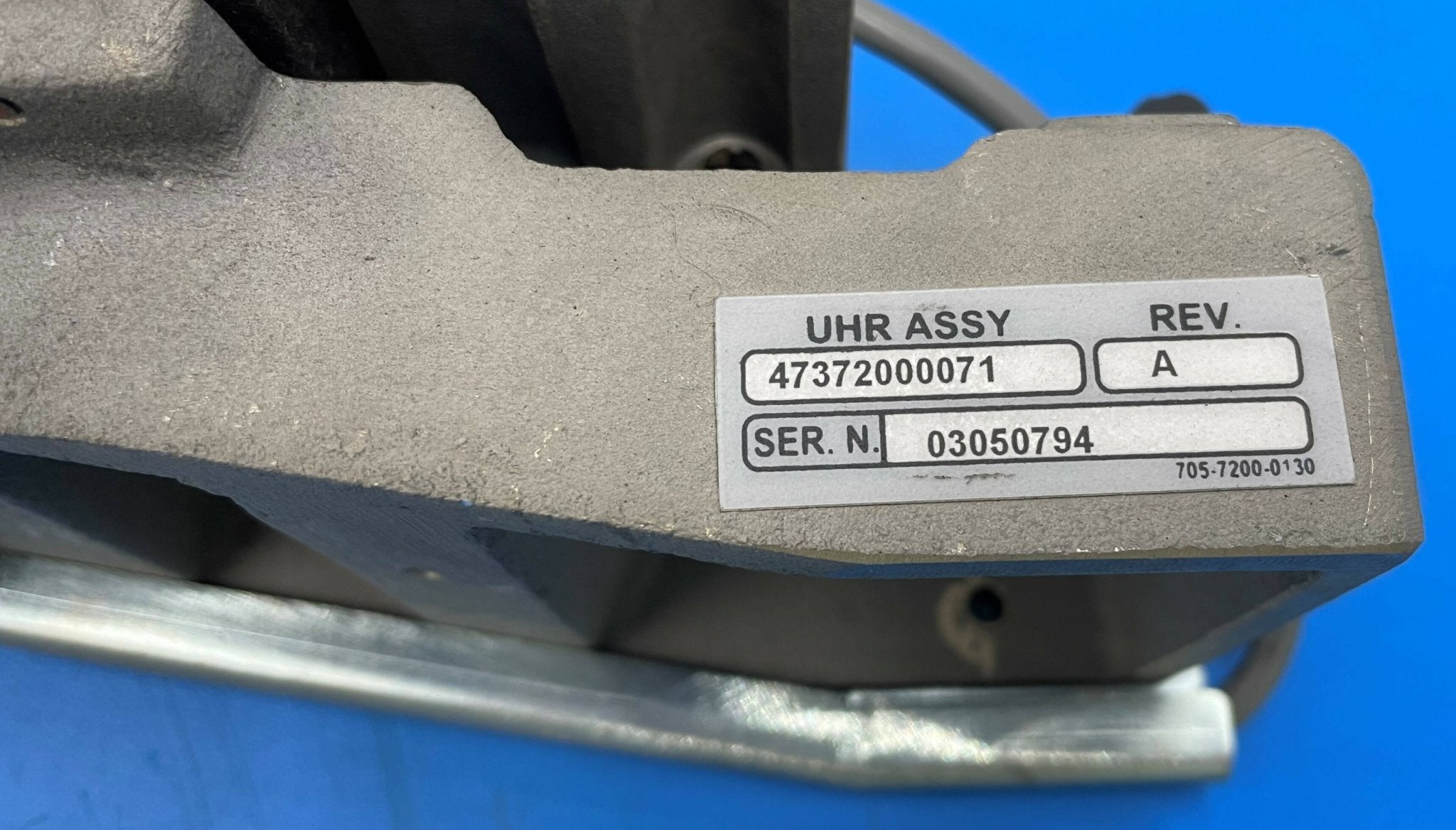 UHR ASSEMBLY (07272896/7272896/47372000071 SIEMENS