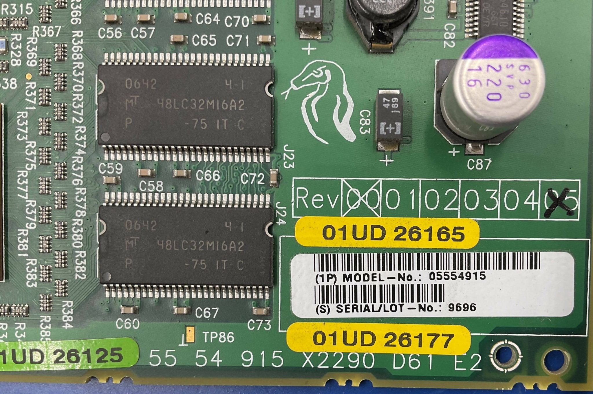 Viper/Copra Board D16 (05997932/05554915/0771594 SIEMENS