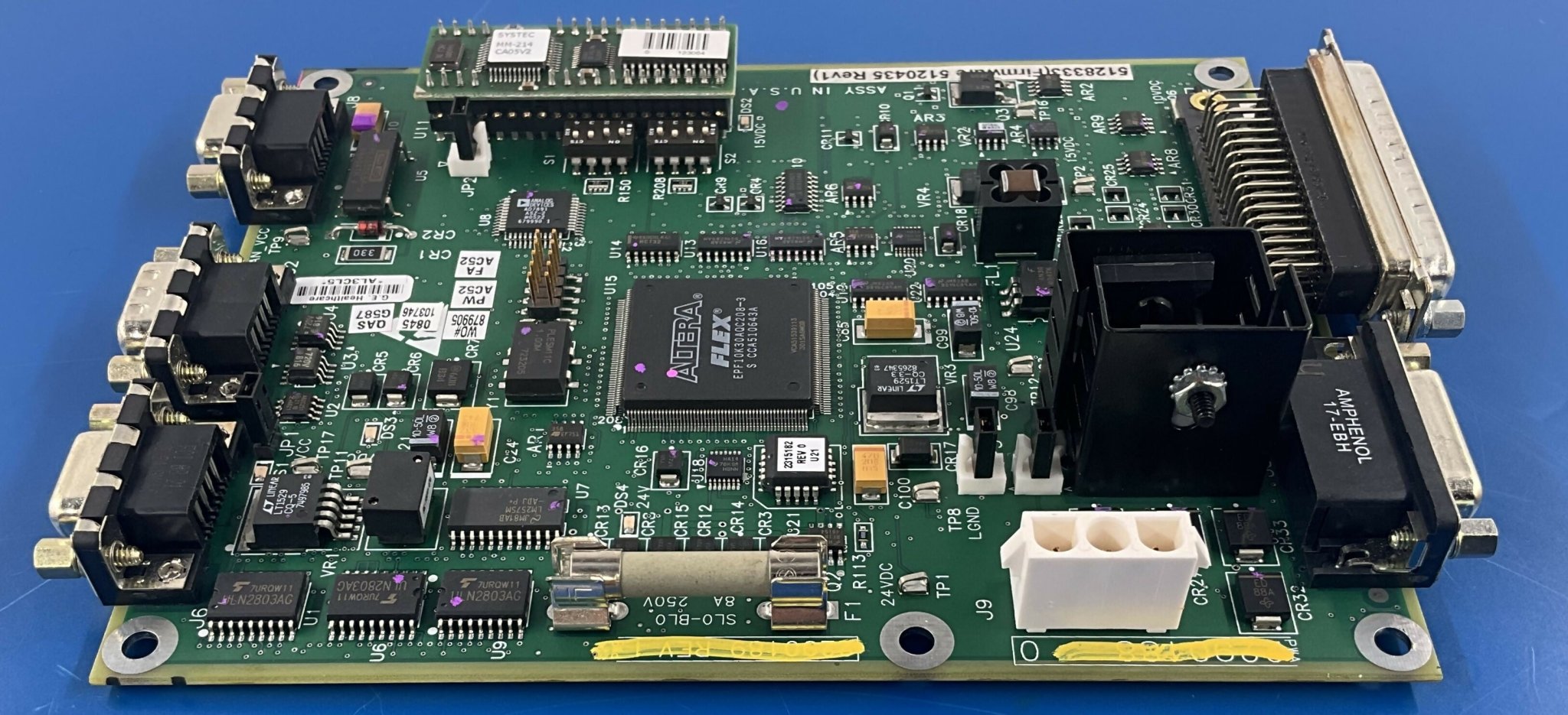 WALL STAND LIGHTNING TABLE I/O BOARD (5128333/2290188-2) GE
