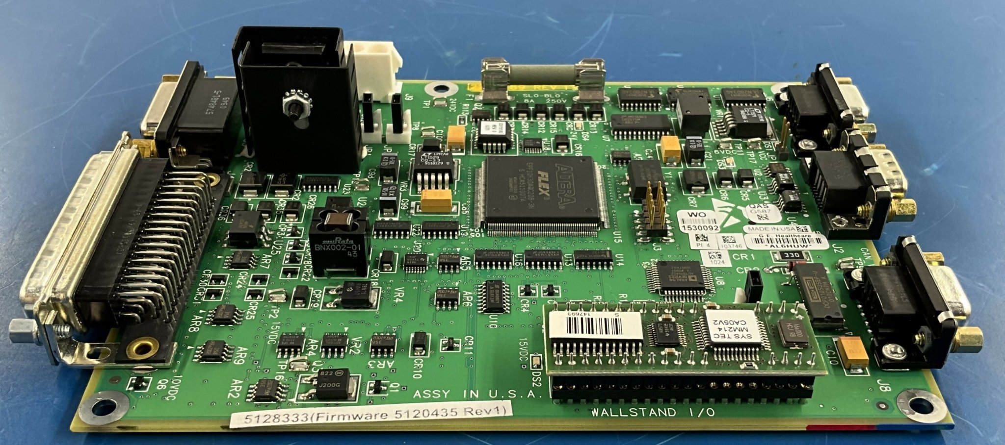 WALL STAND LIGHTNING TABLE I/O BOARD (5128333/2290188-2) GE