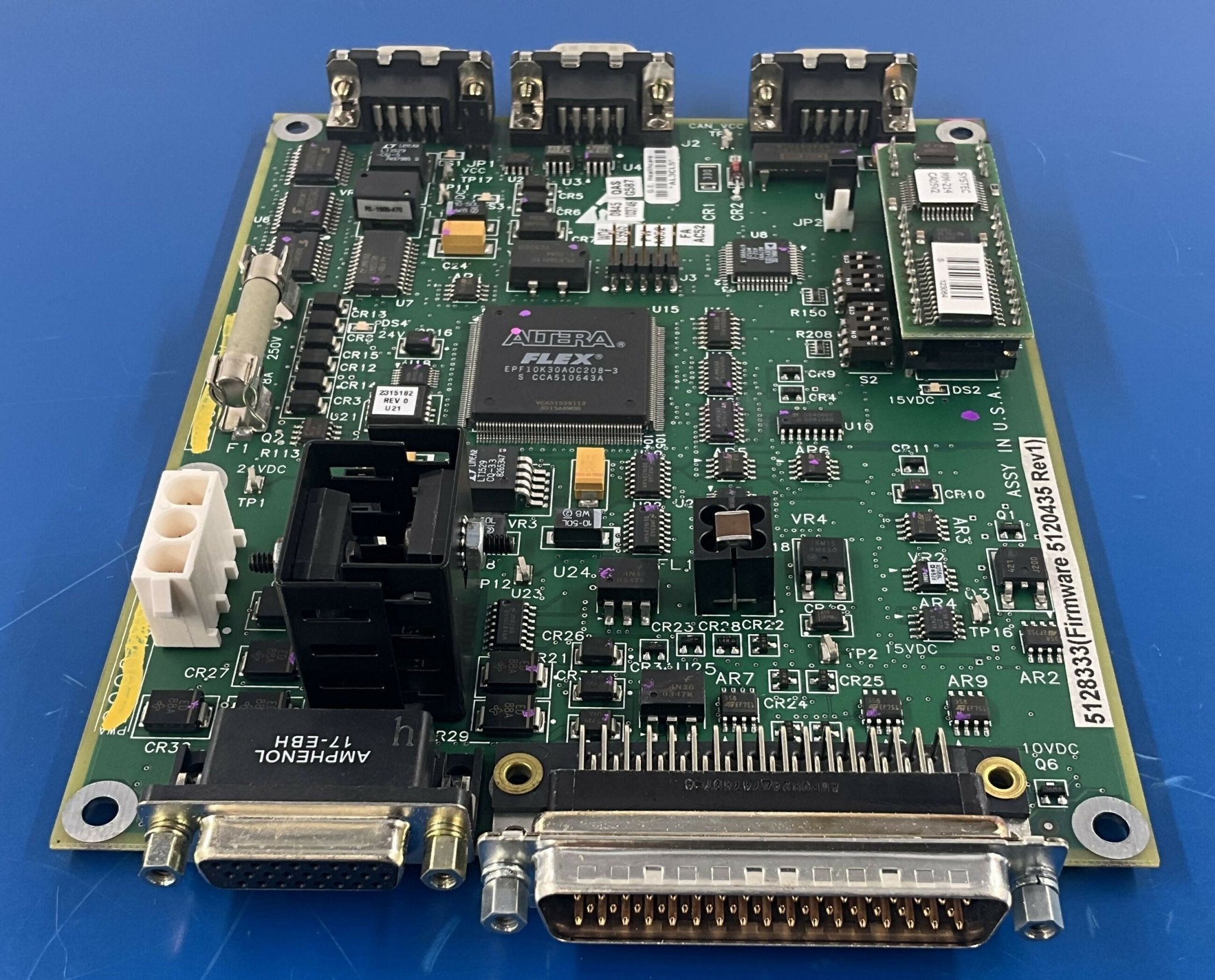 WALL STAND LIGHTNING TABLE I/O BOARD (5128333/2290188-2 GE
