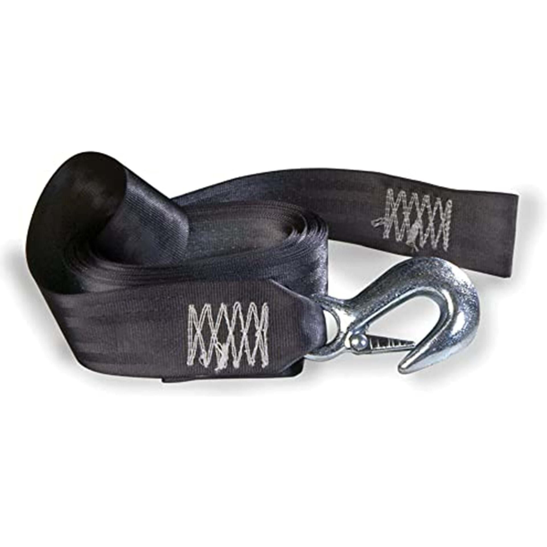 Tie Down Engineering 50465 Winch Strap With Heavy Duty Forged Latch Hook