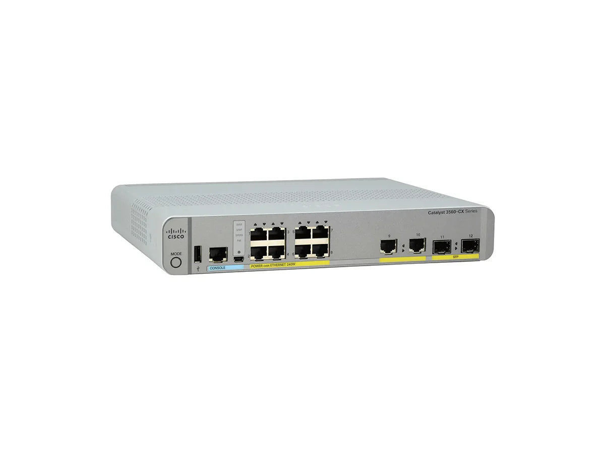 Cisco WS-C3560CX-8PC-S Switch