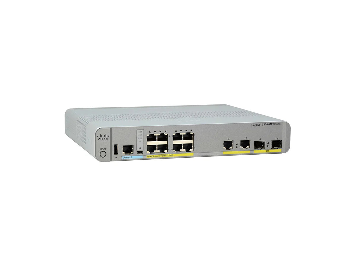 Cisco WS-C3560CX-8XPD-S Switch