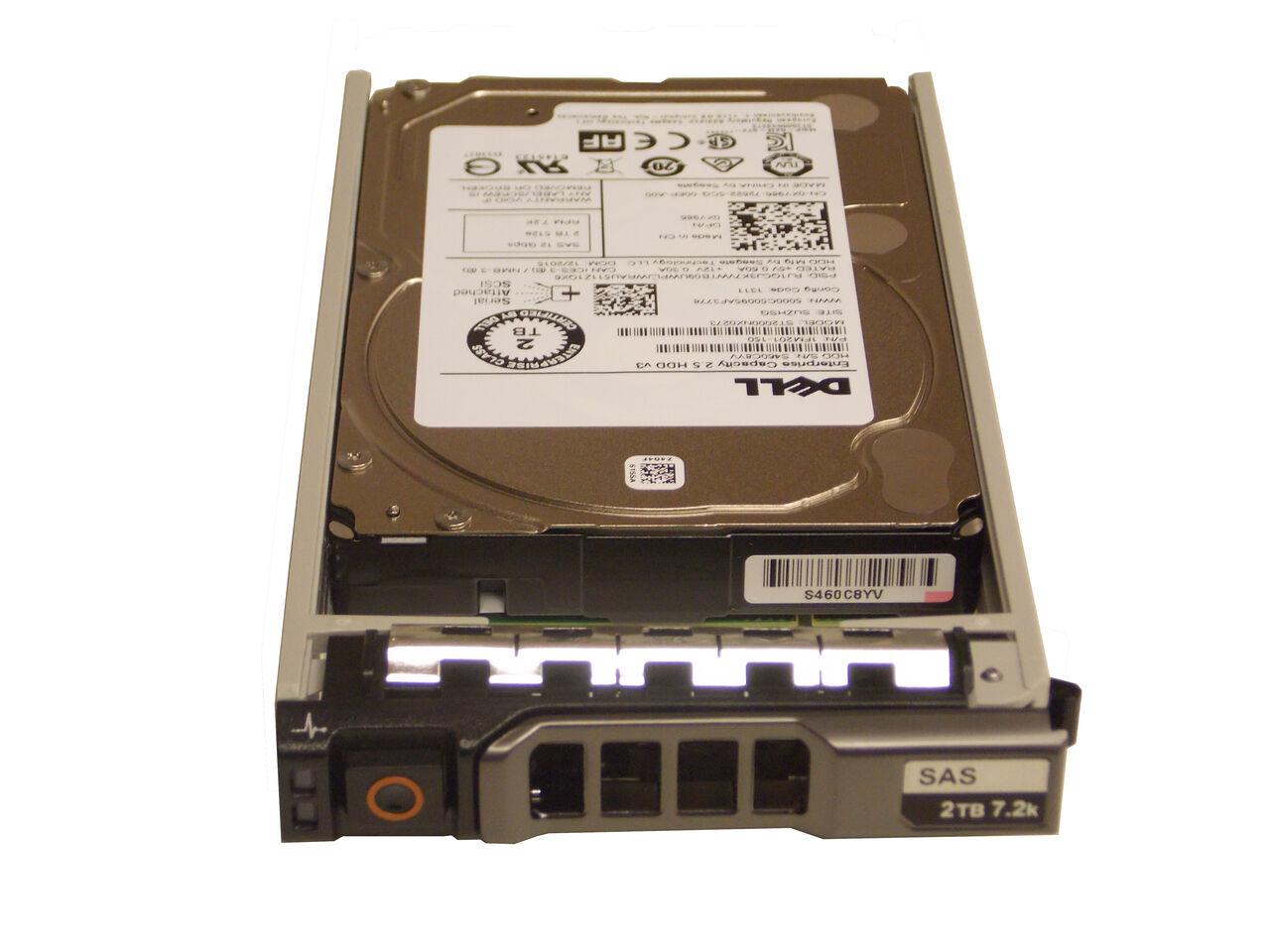 Dell 2TB SAS 7.2k 2.5" 12G Hard Drive XY986