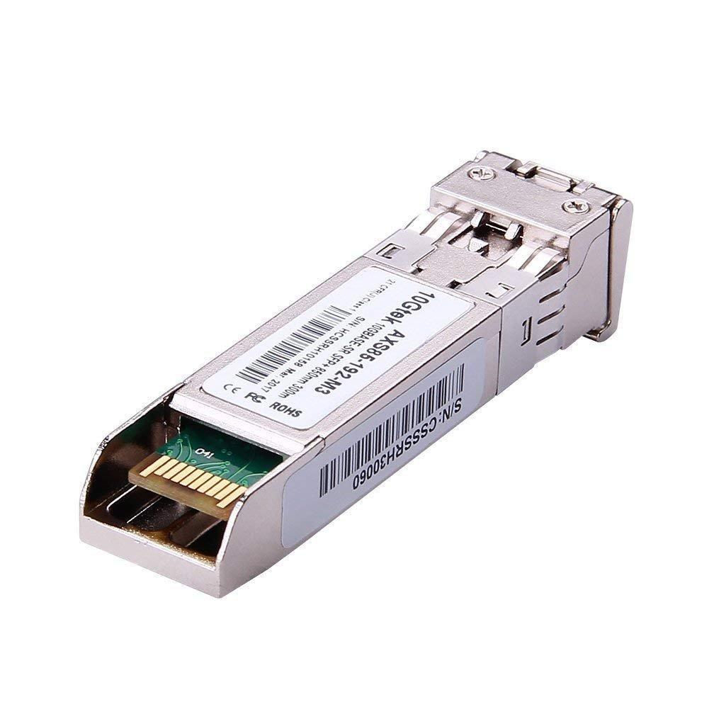 10 Gigabit SFP+ LC Multi-Mode Transceiver, 10GBASE-SR Module for HPE JD092B (850nm, DDM, 300m) - AloinfoUSA
