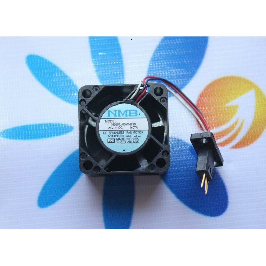 1608KL-05W-B39-LQ4 NMB Cooling Fan With Connector 3 Pins DC 24V 40×40×20mm - AloinfoUSA