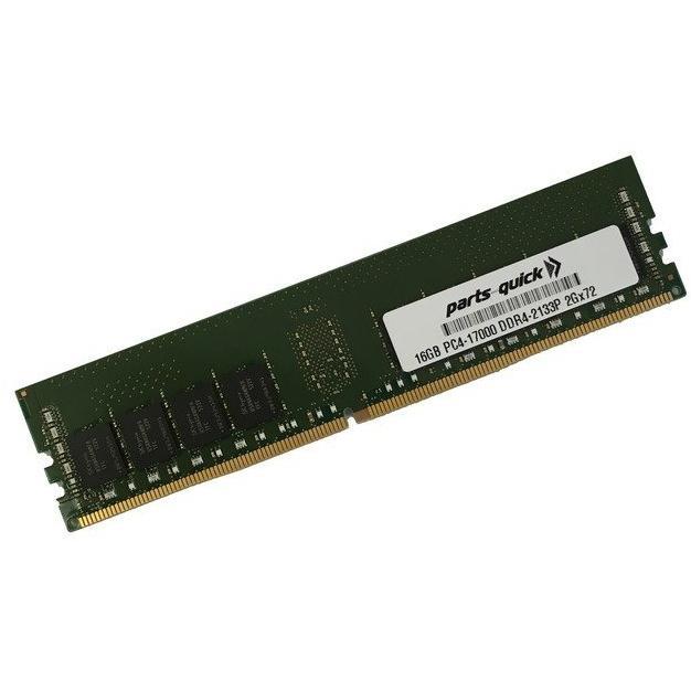 16GB Memory for HP HPE ProLiant ML30 Gen9 (G9) DDR4 2133MHz ECC UDIMM (PARTS-QUICK BRAND) - AloinfoUSA