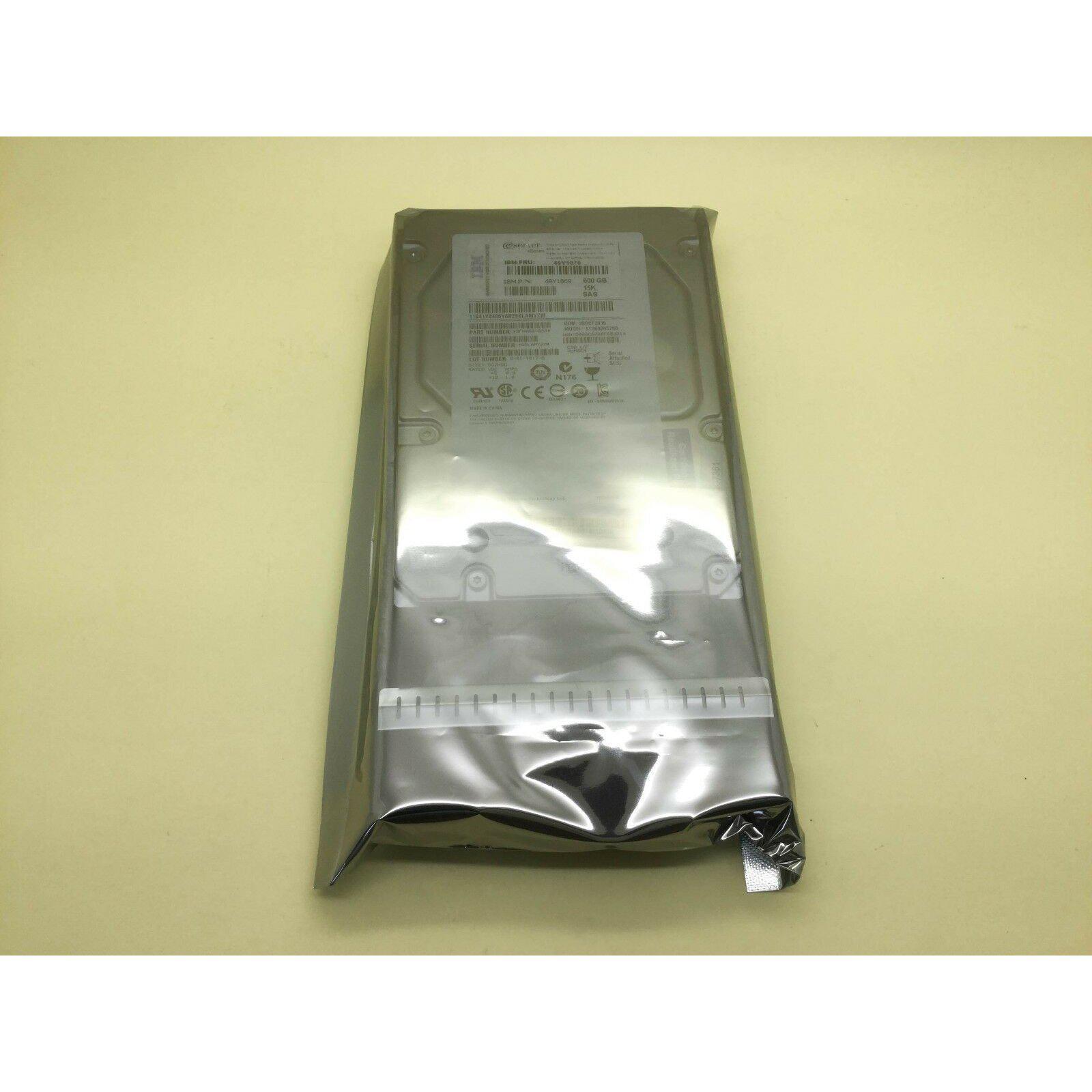 49Y1866 49Y1870 IBM 600GB 15K 6G LFF 3.5'' SAS HDD HARD DRIVE 49Y1869 883436078306 - AloinfoUSA