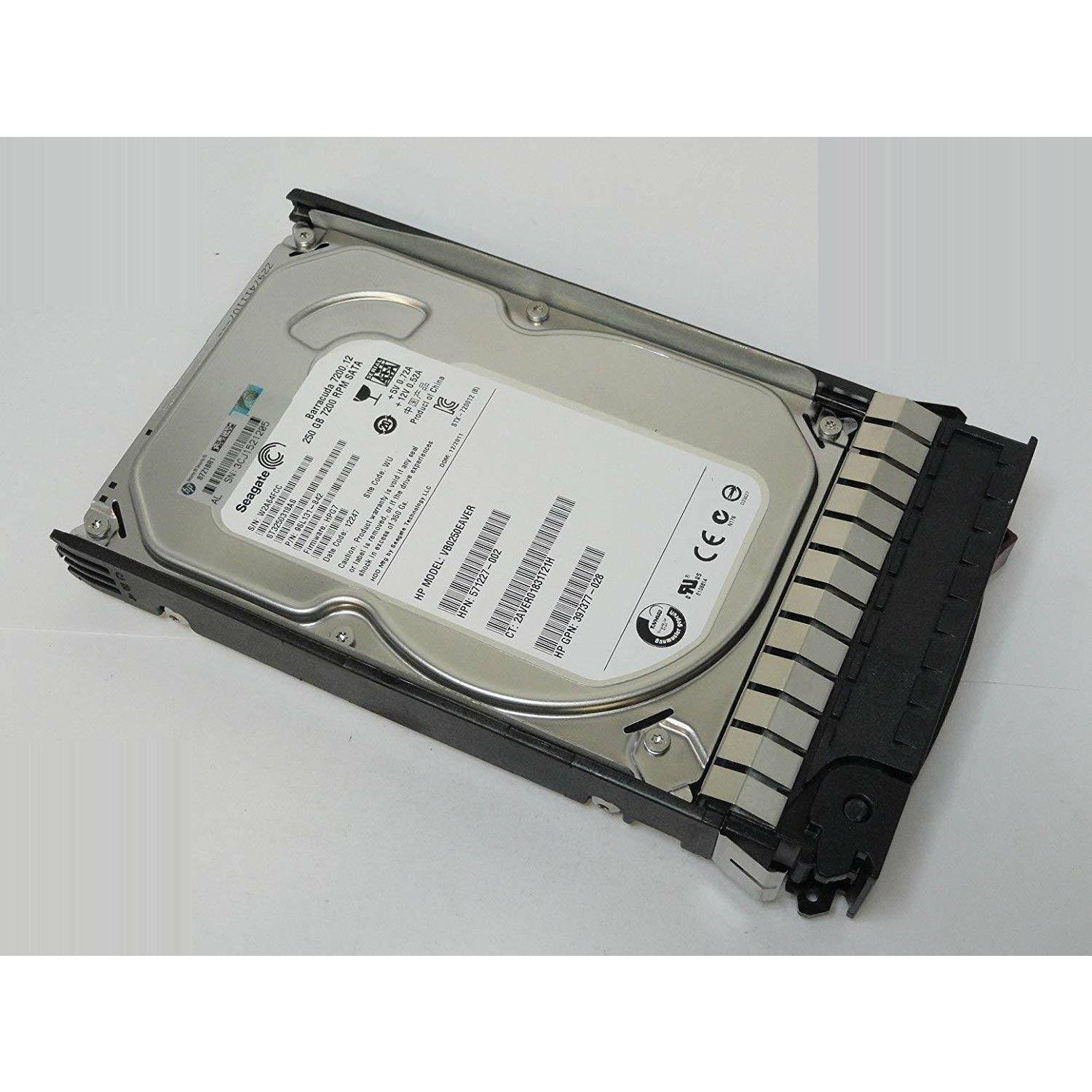 571227-002  HP 250GB 3G SATA 7.2K RPM LFF (3.5-INCH) NHP DRIVE - AloinfoUSA