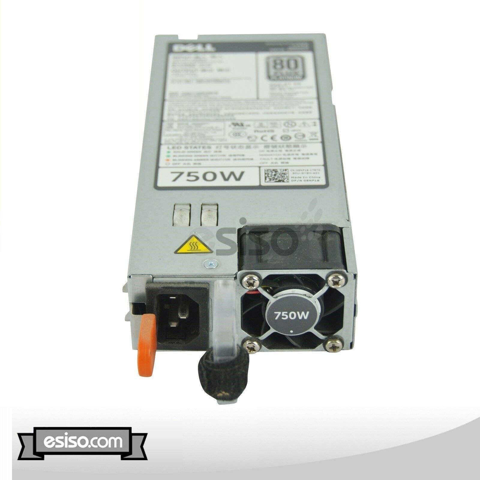 5NF18 05NF18 DELL POWEREDGE R820 R720 R620 R520 620 T420 T320 750W POWER SUPPLY 606024360115 - AloinfoUSA