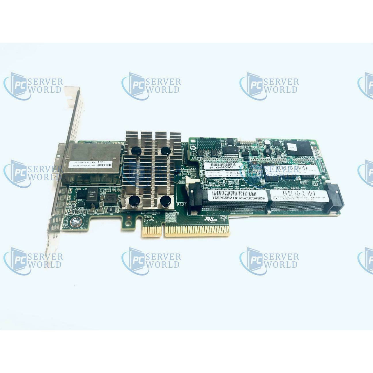 698531-B21 HP SMART ARRAY P431 2GB FBWC 6GB 2-PORTS EXT SAS CONTROLLER 887111206961 - AloinfoUSA