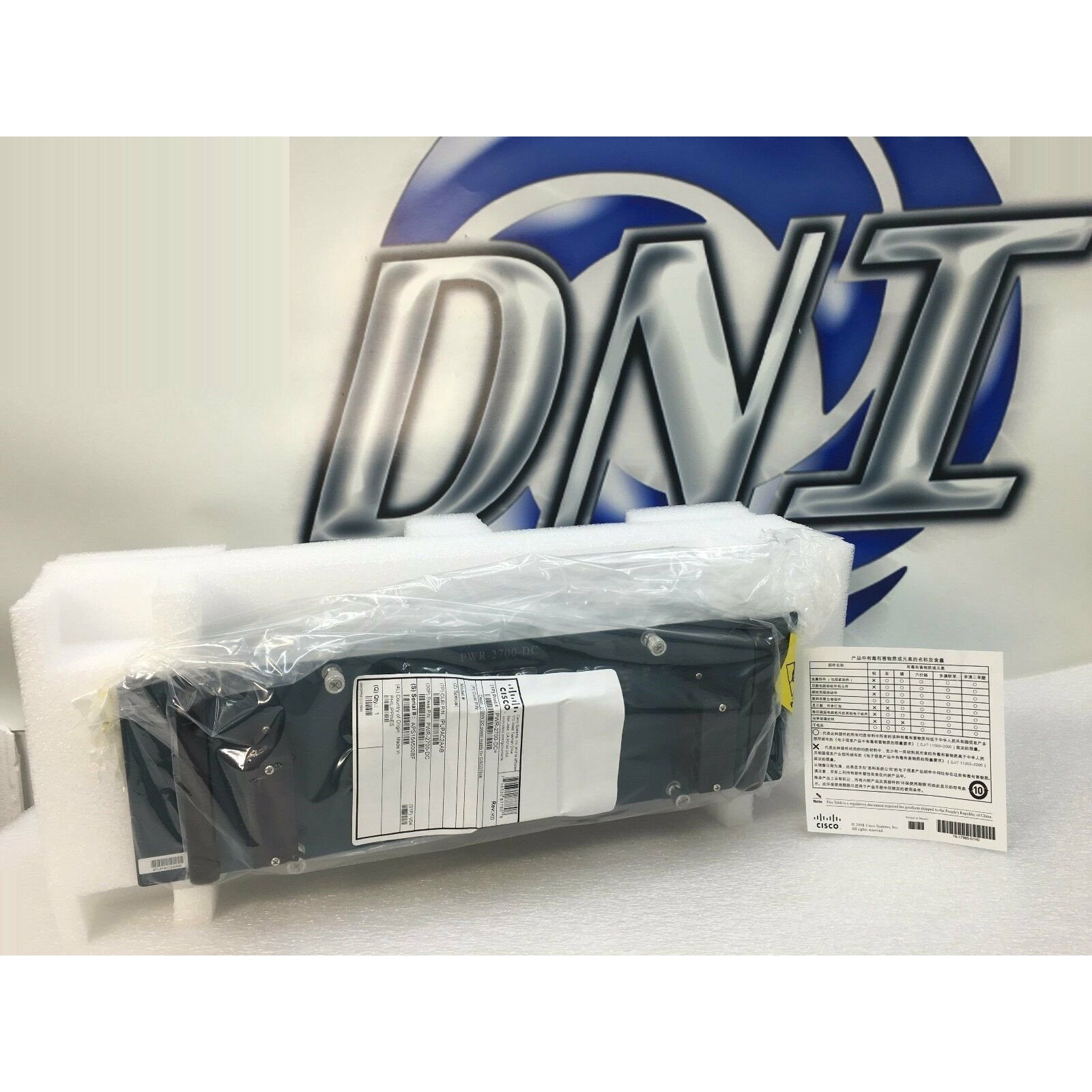 7606 Cisco PWR-2700-DC 2700W POWER SUPPLY for CISCO7606 CISCO7606-S 341-0033 KMJ 746320877808 - AloinfoUSA