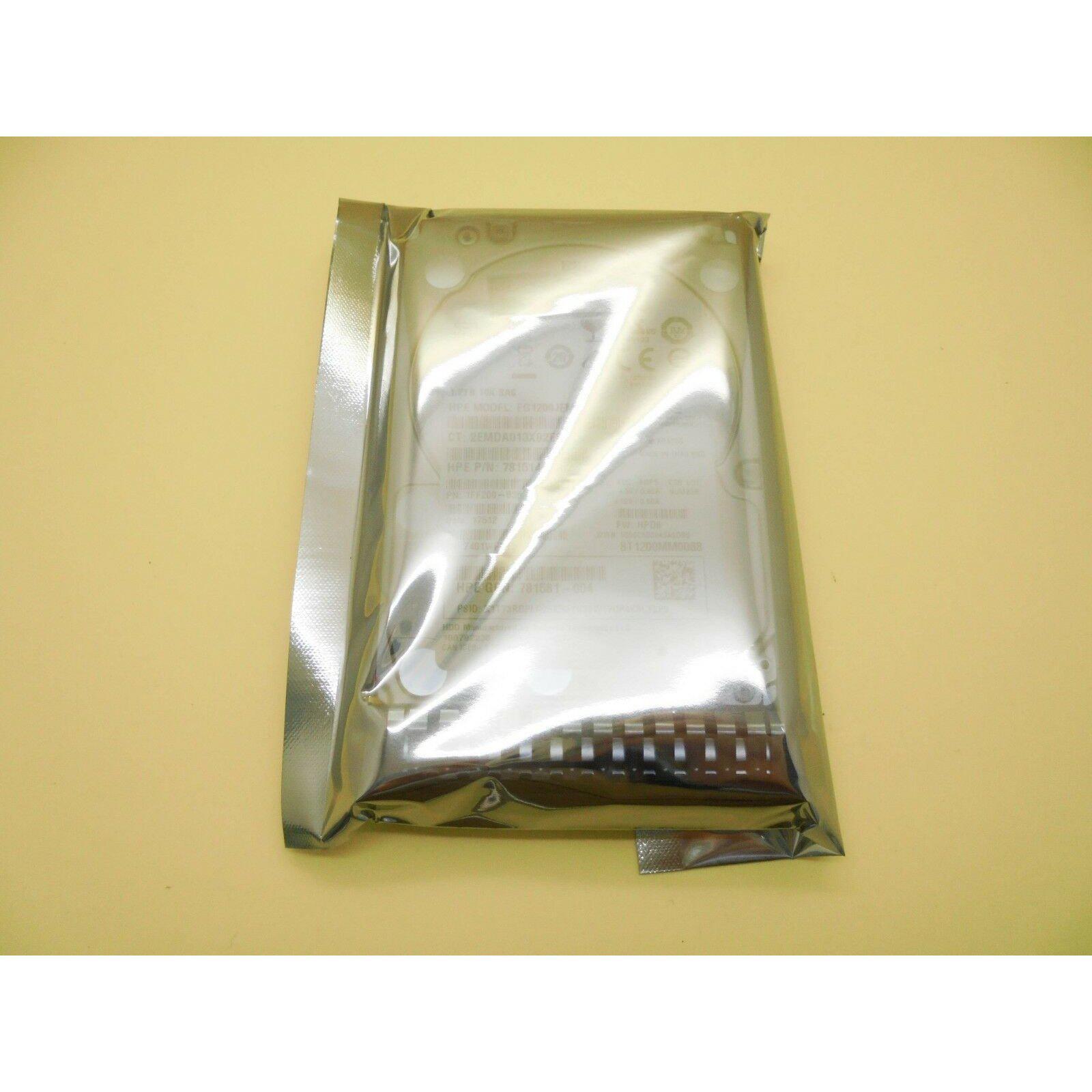 872479-B21 HP 1.2TB SAS 12G ENTERPRISE 10K 2.5IN SC DS HDD 872737-001  4549821073429 - AloinfoUSA