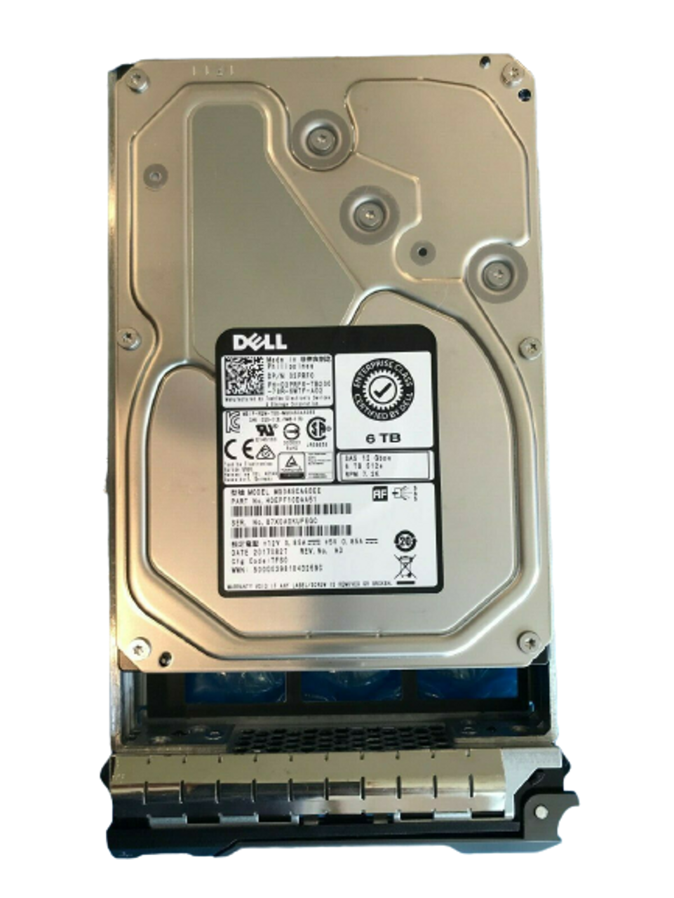 DELL 03PRF0 MG04SCA60EE 6TB 12G 7.2K LFF 3.5" SAS HDD R710 R720 R730 R430 3PRF0 - AloTechInfoUSA