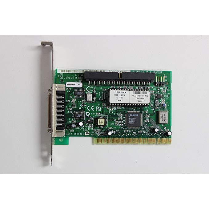 ADAPTEC AHA-2930CU MAC PCI SCSI CONTROLLER ADAPTER CARD, 1686806-16, FAB 1686807-00 REV C - AloinfoUSA