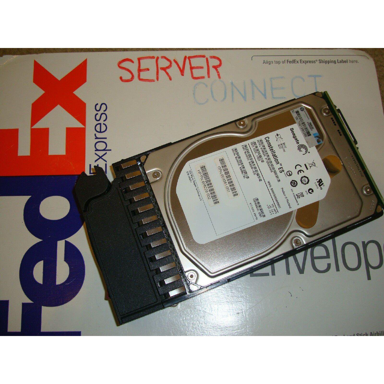 AW555B 658427-002  - HP P2000 2TB 6G SAS 7.2K 3.5IN MDL Harddrive 606228-002 - AloinfoUSA